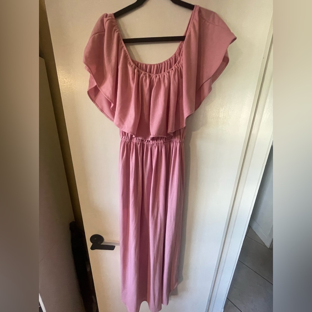Womens long one piece dress for spring/summer Thanth size XL